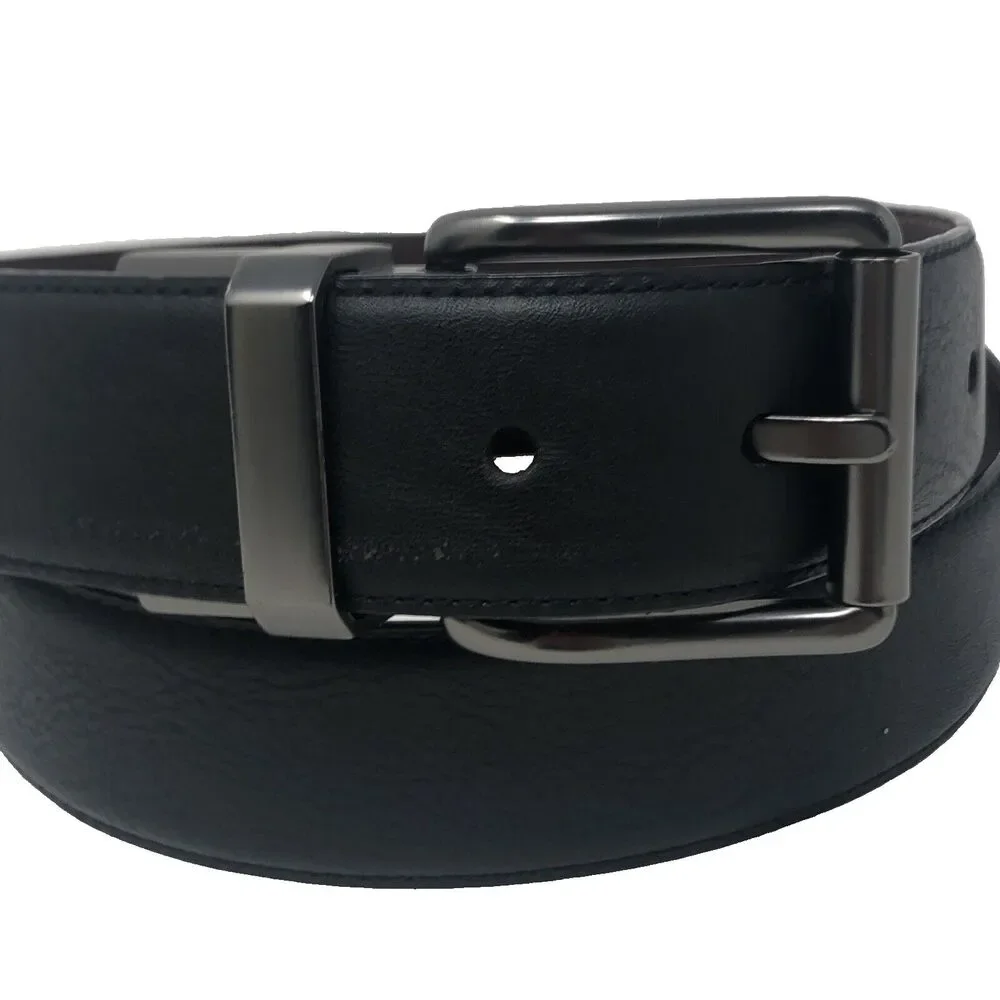 Levis Reversible Leather Belt Mens Size 38”  Brown Black Versatile Classic